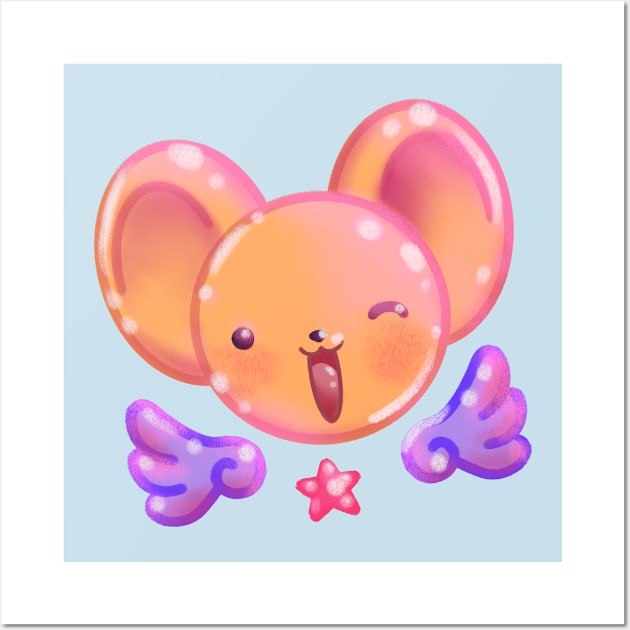 Kero! Wall Art by Cute Stuff